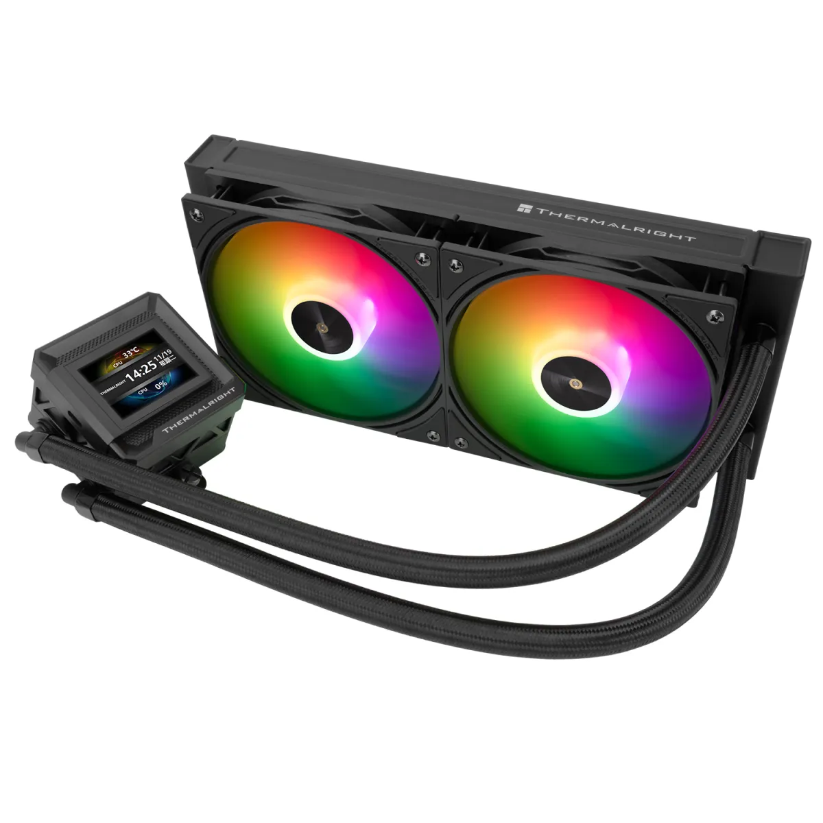 مبرد مائي Thermalright Frozen Warframe SE 240 ARGB BLACK