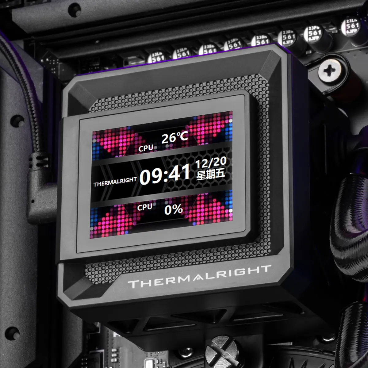 مبرد مائي Thermalright Frozen Warframe SE 240 ARGB BLACK
