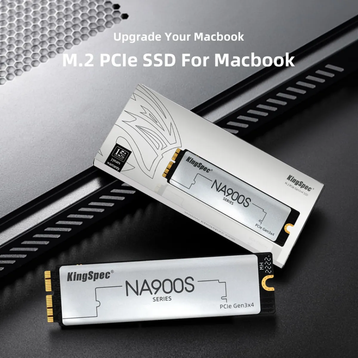 M.2 PCIe 512GB NVMe SSD For Macbook
