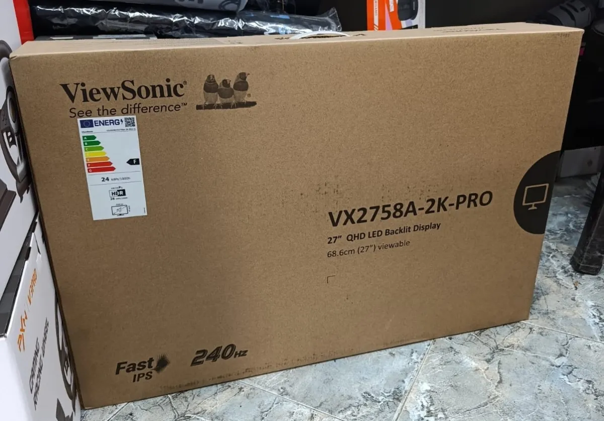 شاشة مسطحة 27 انش ViewSonic 2K IPS 240Hz