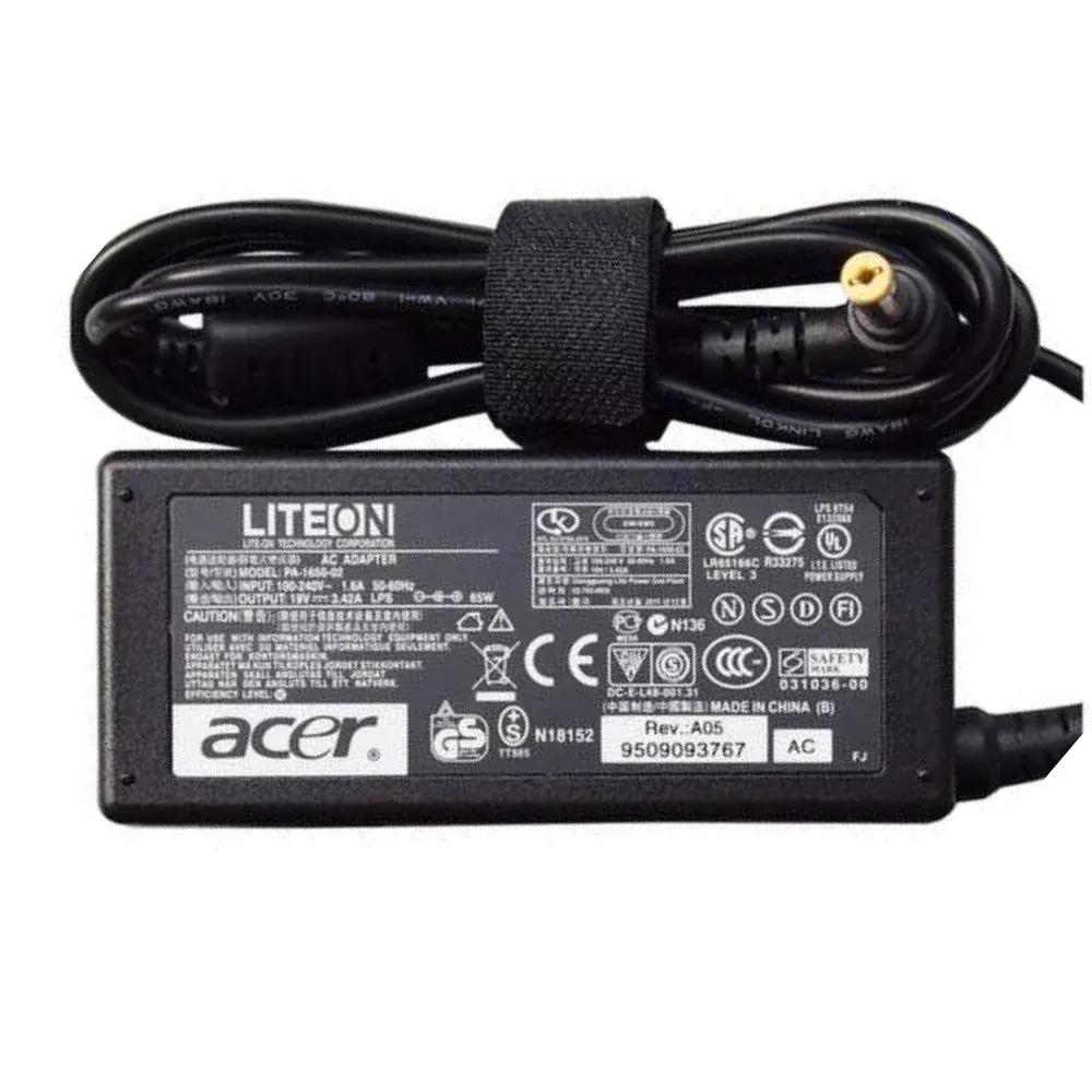 شاحن لابتوب Acer 90W 19V 4.74A  5.5*1.7mm