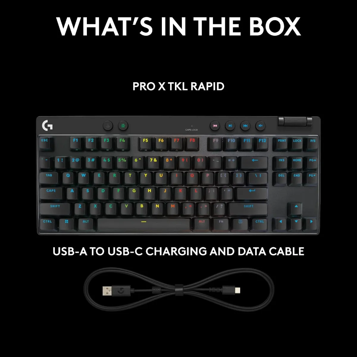 كيبورد مغناطيسي Logitech G PRO X TKL Rapid