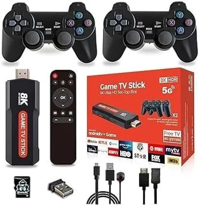 اتاري 8K Video Game Stick with Android 5G TV