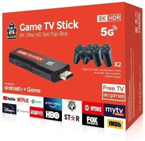 اتاري 8K Video Game Stick with Android 5G TV