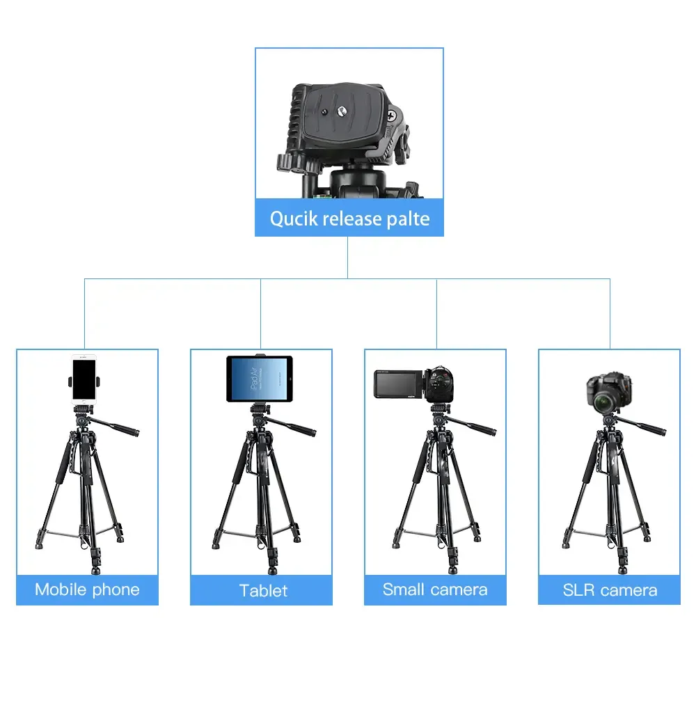 ستاند لكافة الاجهزة NeePho NP-8840 1.7M Tripod