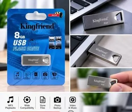 فلاشة King Friend USB 3.0 FLASH DRIVE 8G