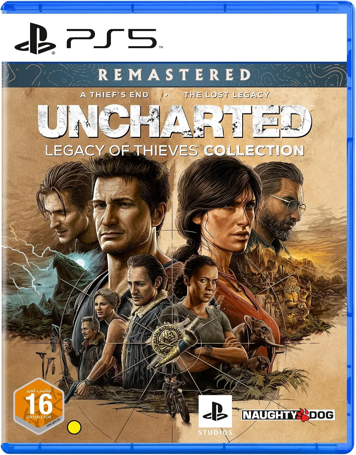 Uncharted Legacy of Thieves Collection PS5 CD