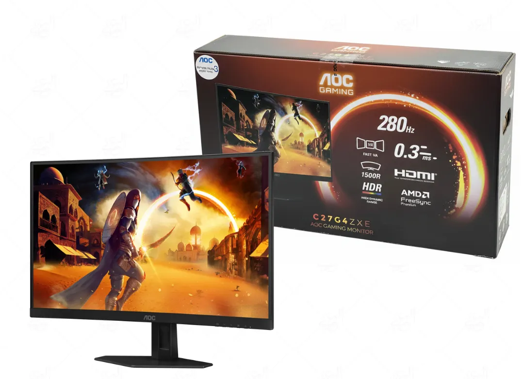 شاشة منحنية AOC C27G4ZXE "27 280hz
