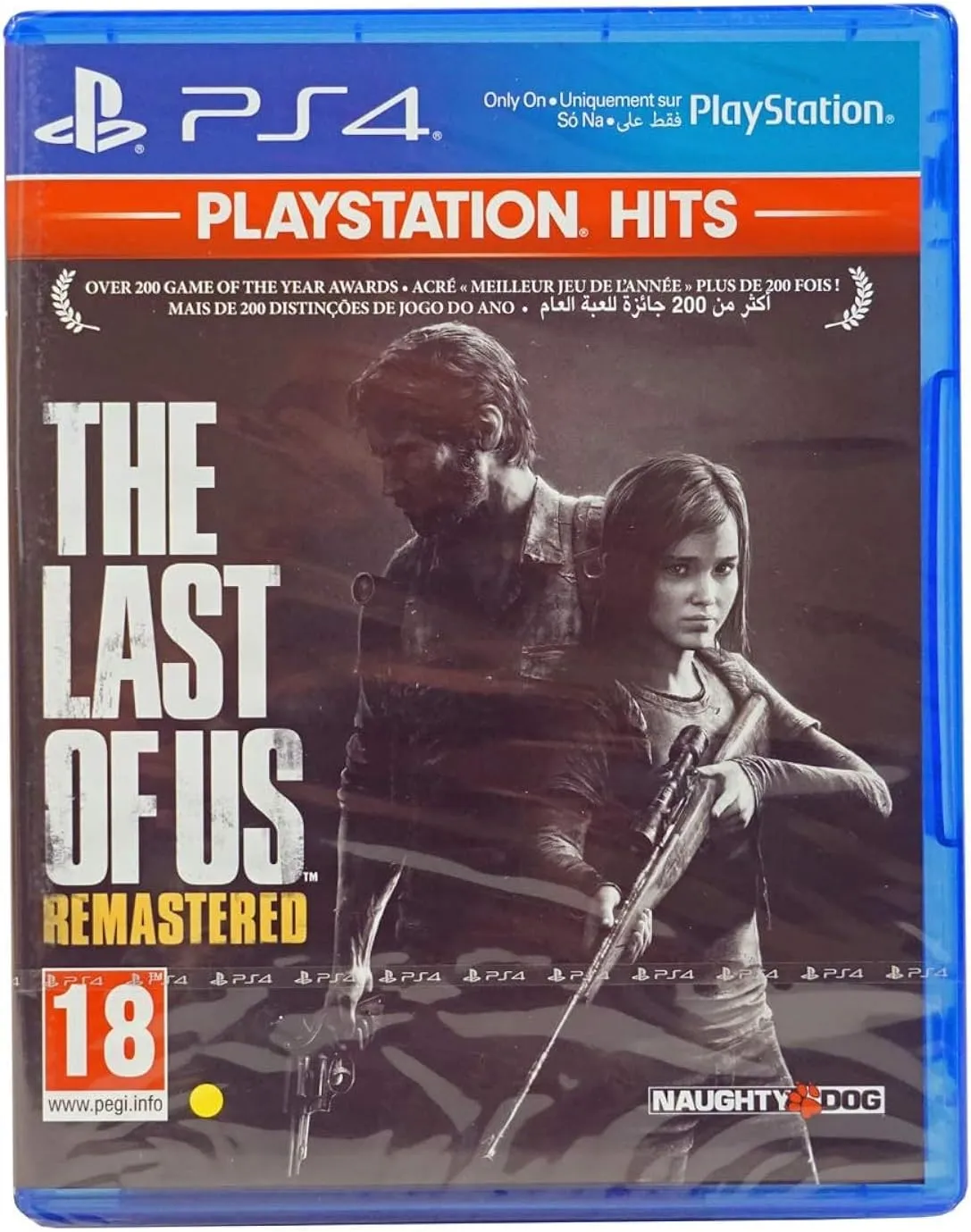 THE LAST OF US PS4 CD