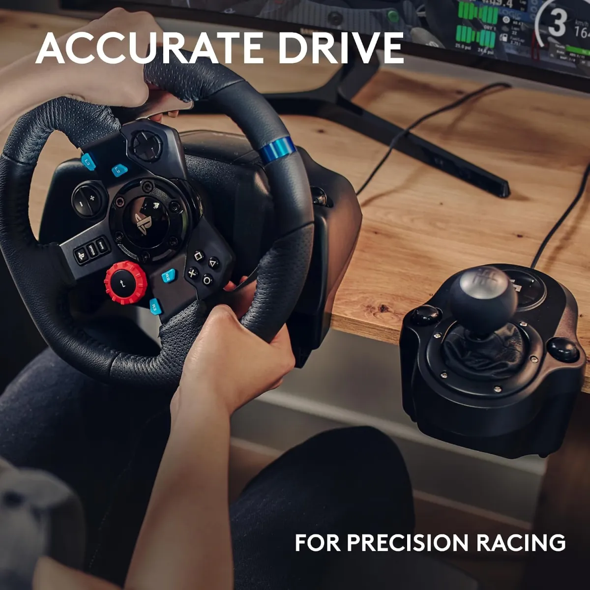 ستيرنج مع جير Logitech G G29
