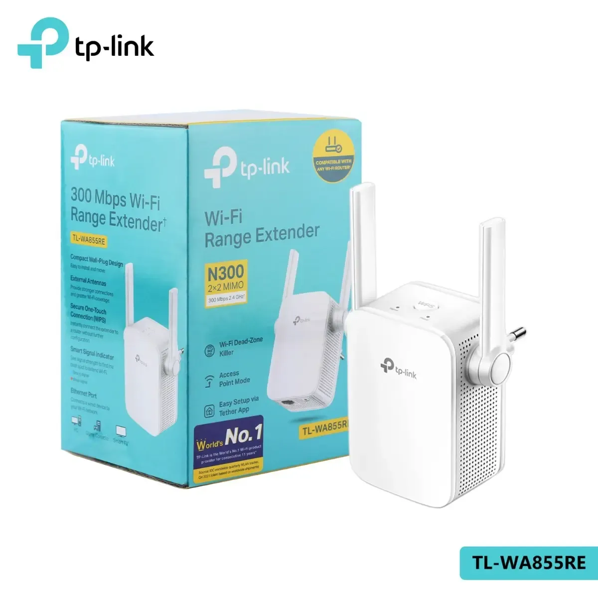 مقوي انترنت TP-Link TL-WA855RE