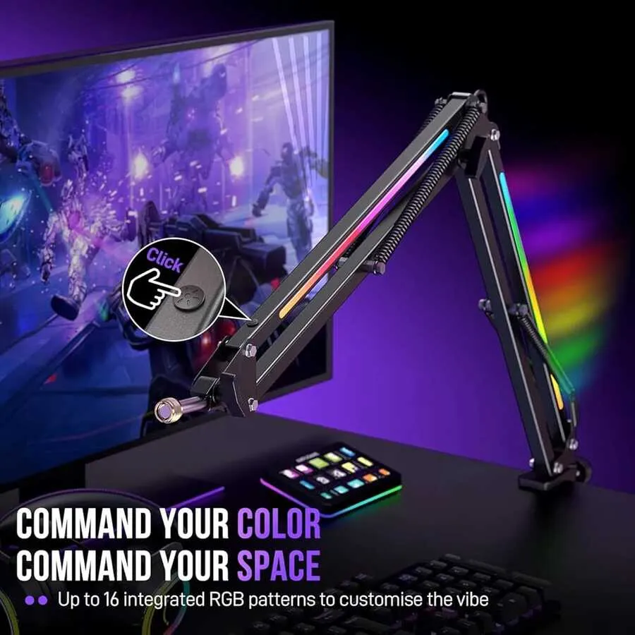 ستاند ميكرفون PROFESSINAL RGB