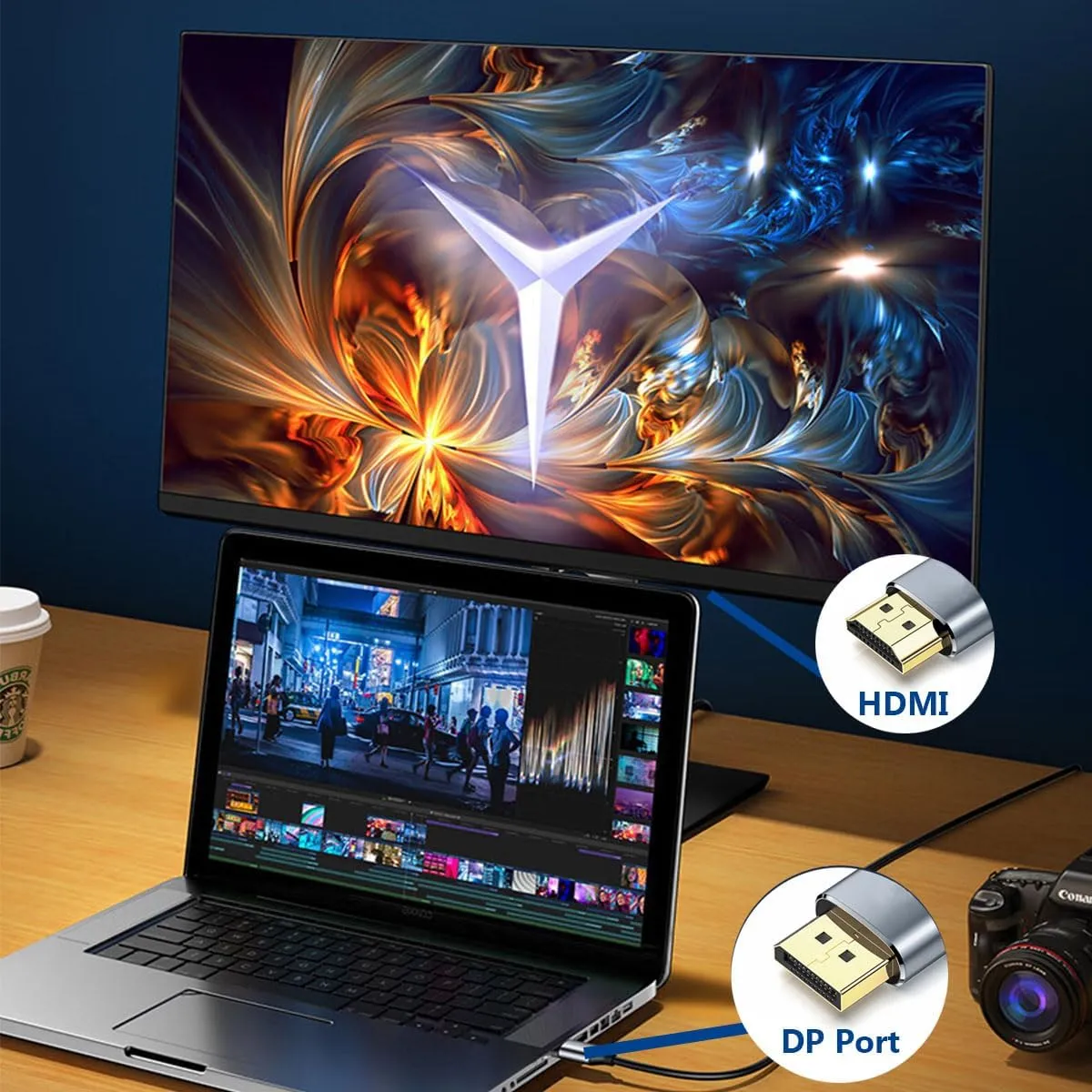 كيبل Gold Touch DP TO HD Cable 4K 5M