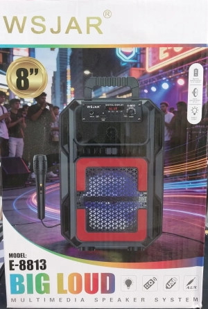 سبيكر بلوتوث 8" WSJAR E6613