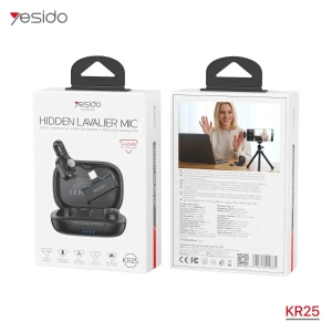 ميكروفون لاسلكي مزدوج للموبايل Yesido KR25 TYPE C