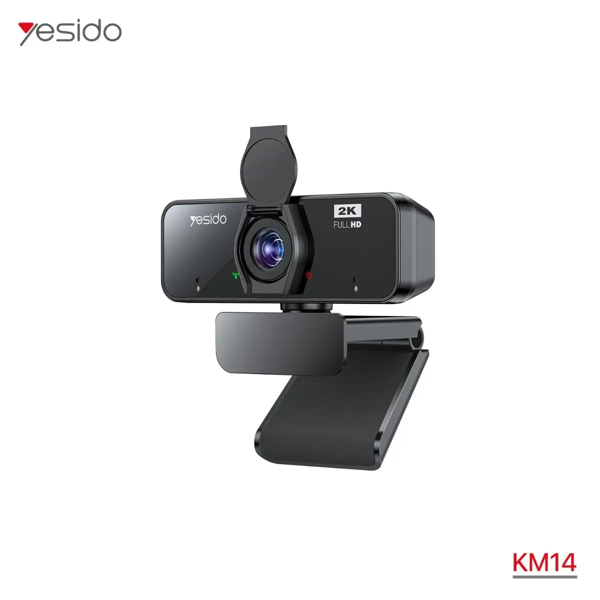 كاميرا كمبيوتر YESIDO KM14 2K WebCam