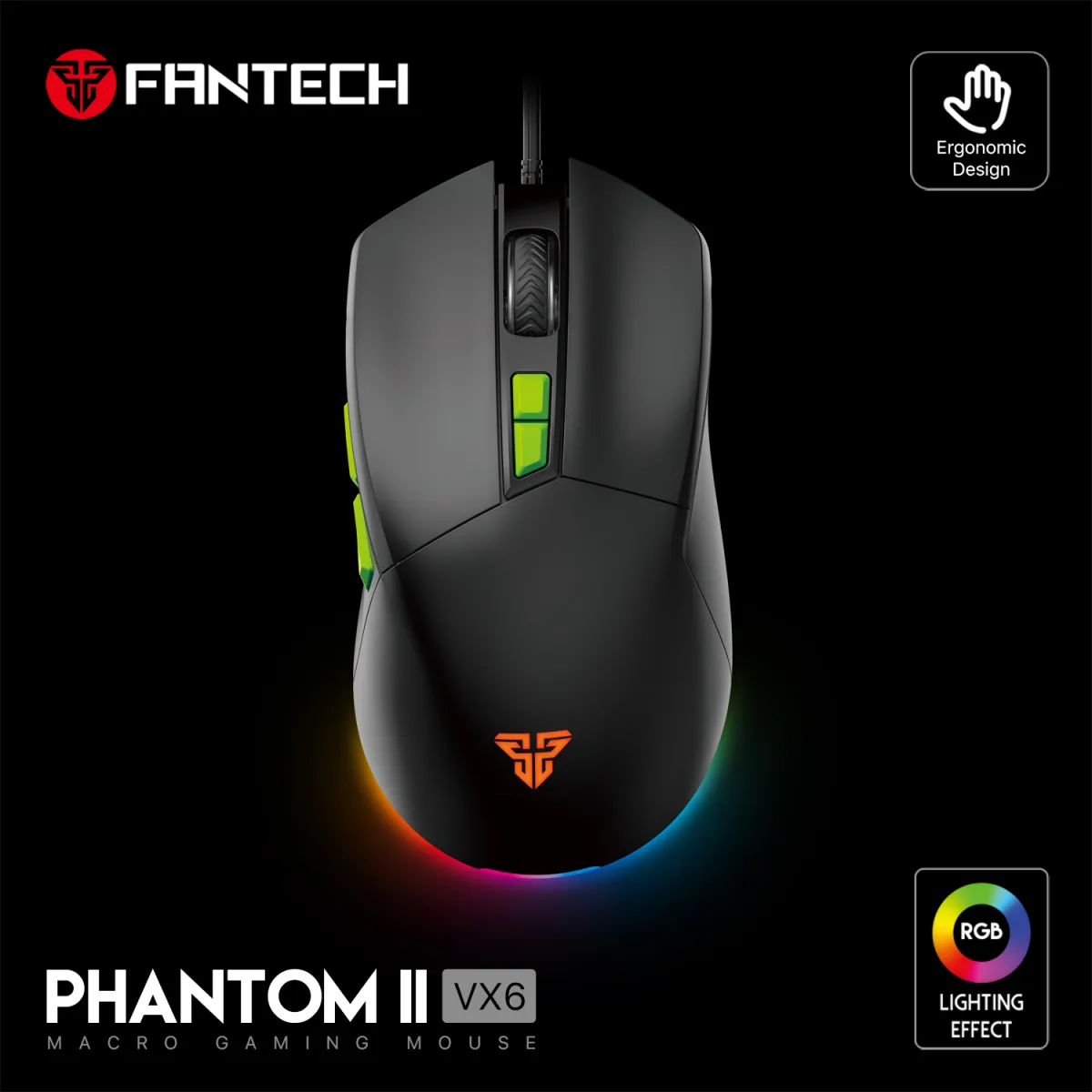 ماوس  fantech VX6 Phantom II