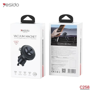 حمالة موبايل شفط ومغناطيسية YESIDO C258